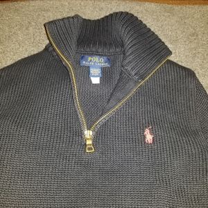 Child gently used size 10-12 Polo sweater